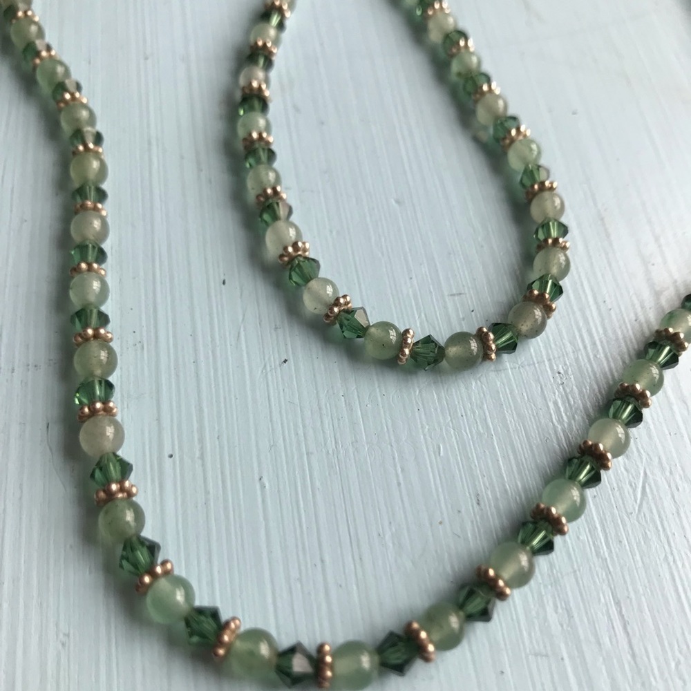 Handmade necklace & bracelet